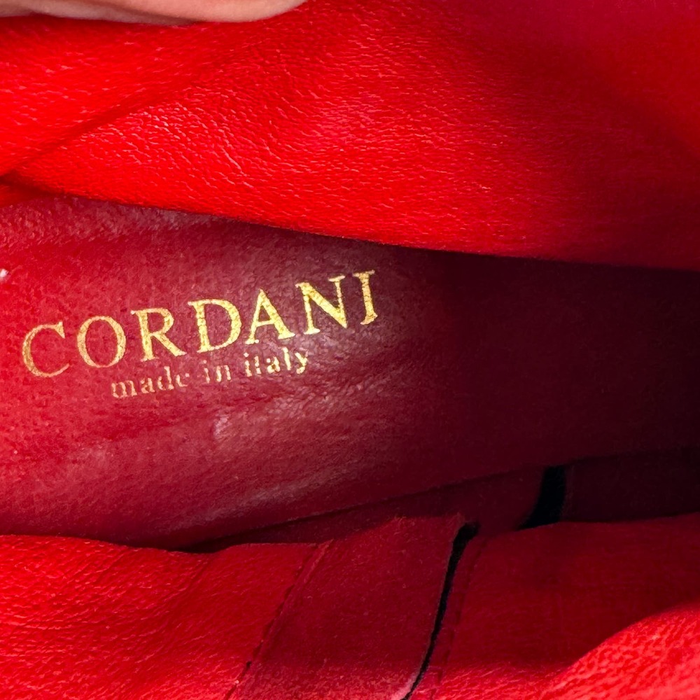 Cordani Women's 39/8..5 Black Leather‎ Ankle Boot - Picture 8 of 8